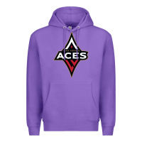 Purple the aces, la women sport Premium Hoodie - linhVisuals