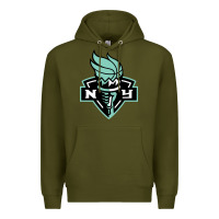 Army Green new york women sport Premium Hoodie - linhVisuals