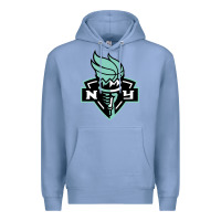 Colony Blue new york women sport Premium Hoodie - linhVisuals