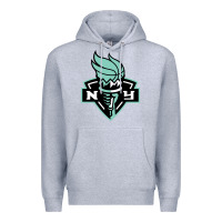 Heather Grey new york women sport Premium Hoodie - linhVisuals