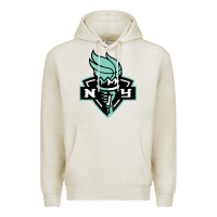 Oatmeal Heather new york women sport Premium Hoodie - linhVisuals