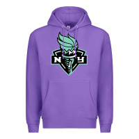 Purple new york women sport Premium Hoodie - linhVisuals