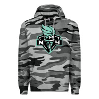 Slate Camo new york women sport Premium Hoodie - linhVisuals