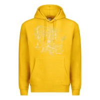 Lemon middle earth map [tb] Premium Hoodie - linhVisuals