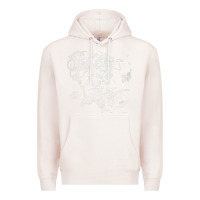 Pale Pink middle earth map [tb] Premium Hoodie - linhVisuals