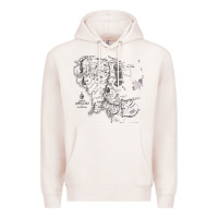 Pale Pink middle earth map [tw] Premium Hoodie - linhVisuals