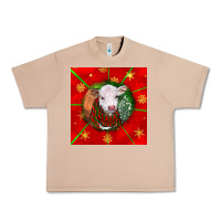 Burro christmas hereford calf Urban Heavy Tee - LillyAllenDesigns