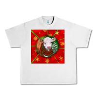 Lunar Rock christmas hereford calf Urban Heavy Tee - LillyAllenDesigns