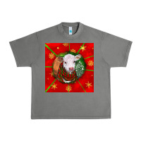 Tornado christmas hereford calf Urban Heavy Tee - LillyAllenDesigns