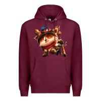 Burgundy league of legends teemo Premium Hoodie - linhVisuals