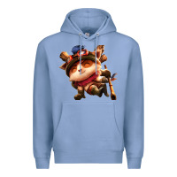 Colony Blue league of legends teemo Premium Hoodie - linhVisuals