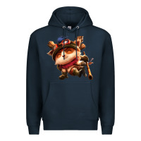 Navy league of legends teemo Premium Hoodie - linhVisuals
