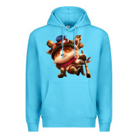 Ocean Blue league of legends teemo Premium Hoodie - linhVisuals