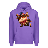 Purple league of legends teemo Premium Hoodie - linhVisuals