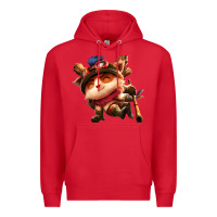 Red league of legends teemo Premium Hoodie - linhVisuals