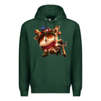 Sports Green league of legends teemo Premium Hoodie - linhVisuals