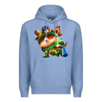Colony Blue league of legends teemo Premium Hoodie - linhVisuals