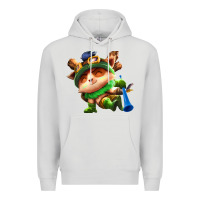 Dove Grey league of legends teemo Premium Hoodie - linhVisuals