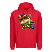 Red league of legends teemo Premium Hoodie - linhVisuals