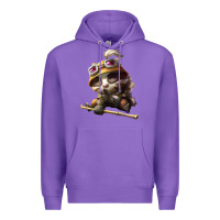 Purple league of legends teemo Premium Hoodie - linhVisuals