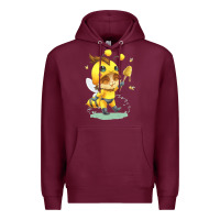Burgundy league of legends beemo Premium Hoodie - linhVisuals