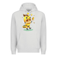 Dove Grey league of legends beemo Premium Hoodie - linhVisuals