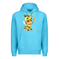 Ocean Blue league of legends beemo Premium Hoodie - linhVisuals