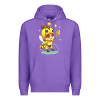 Purple league of legends beemo Premium Hoodie - linhVisuals