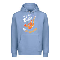 Colony Blue snowboard t  shirt snowboarding i snowboarder i winter sports t  shirt Premium Hoodie - linhVisuals