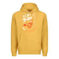 Mustard snowboard t  shirt snowboarding i snowboarder i winter sports t  shirt Premium Hoodie - linhVisuals