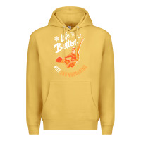 Antique Gold snowboard t  shirt snowboarding i snowboarder i winter sports t  shirt Premium Hoodie - linhVisuals