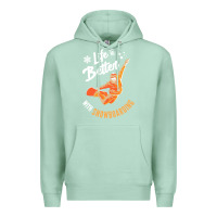 Seafoam snowboard t  shirt snowboarding i snowboarder i winter sports t  shirt Premium Hoodie - linhVisuals