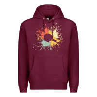 Burgundy ping pong t  shirt p i n g p o n g i n k s p l a s h t  shirt Premium Hoodie - linhVisuals