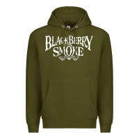 Army Green blackberry smoke Premium Hoodie - linhVisuals