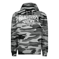 Slate Camo blackberry smoke Premium Hoodie - linhVisuals