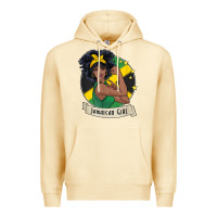 Pina Colada jamaican black woman t shirt jamaica afro girl pride Premium Hoodie - linhVisuals