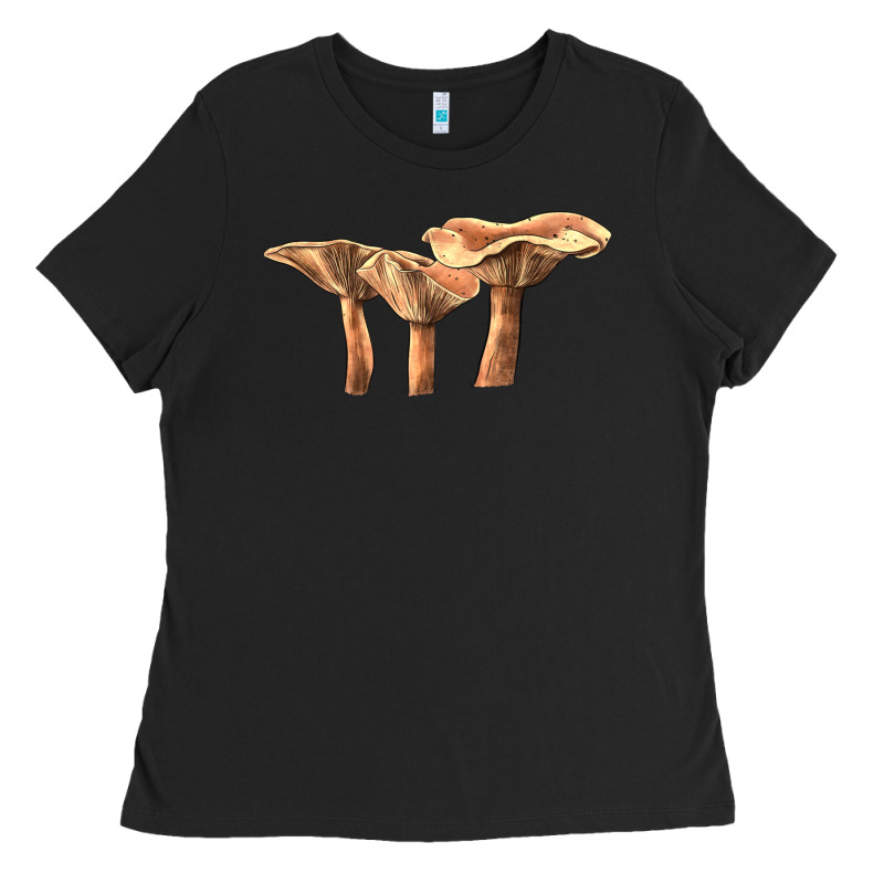 Lactarius Rufus Mushroom Ladies Tee by LillyAllenDesigns | Teevron