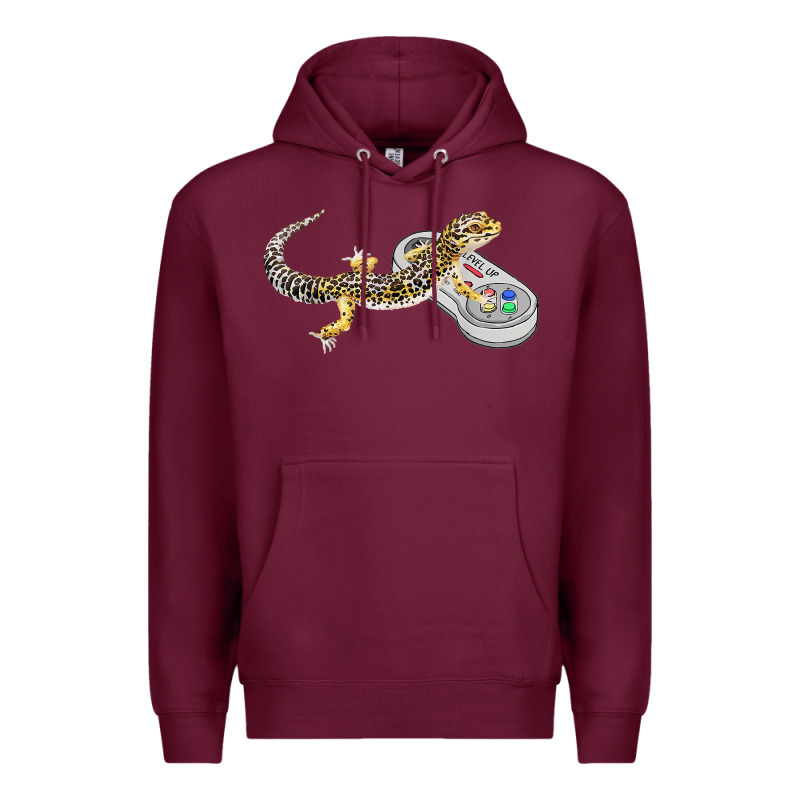 Leopard Gecko Playing Video Game Lizard & Reptiles Gamers T Shirt Premium Hoodie by linhVisuals | Teevron