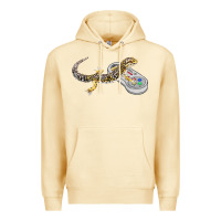Pina Colada leopard gecko playing video game lizard & reptiles gamers t shirt Premium Hoodie - linhVisuals
