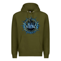 Army Green arch enemy Premium Hoodie - linhVisuals