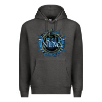 Charcoal Heather arch enemy Premium Hoodie - linhVisuals