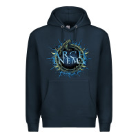 Navy arch enemy Premium Hoodie - linhVisuals