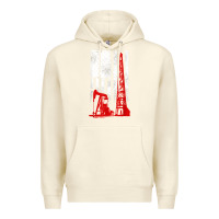 Sandshell oilfield shirt   us flag oil rig shirt Premium Hoodie - linhVisuals