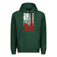 Oilfield Shirt   Us Flag Oil Rig Shirt Premium Hoodie | Teevron