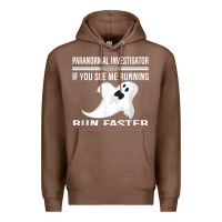 Chestnut paranormal investigator ghost hunting t shirt Premium Hoodie - linhVisuals