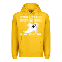 Lemon paranormal investigator ghost hunting t shirt Premium Hoodie - linhVisuals