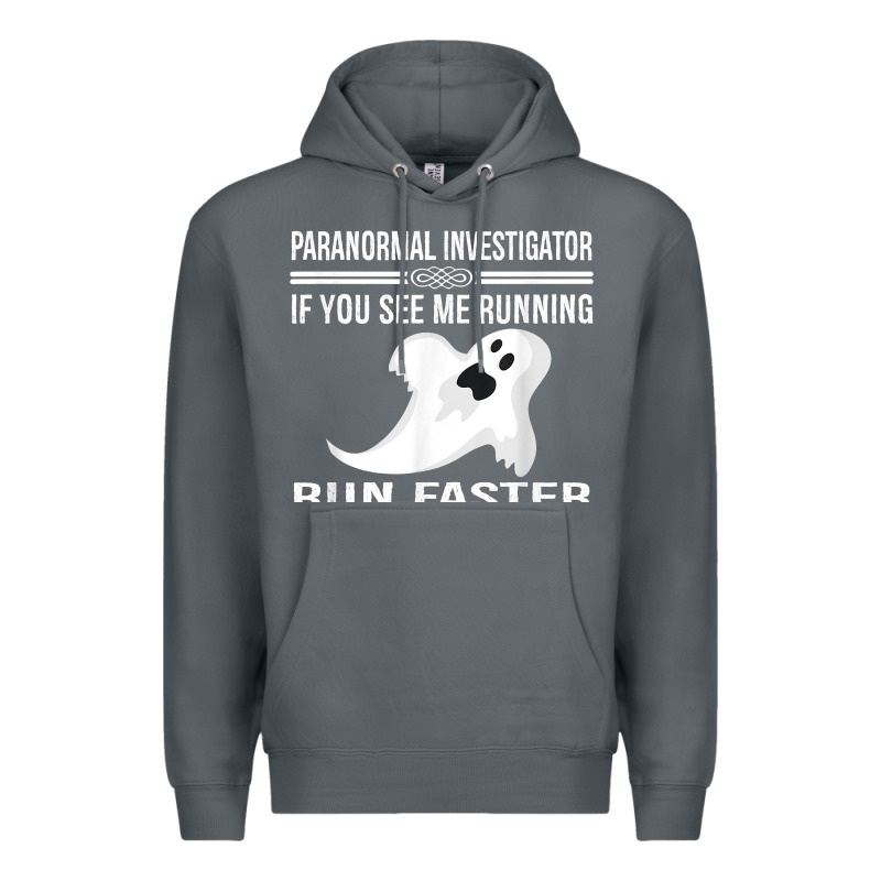 Paranormal Investigator Ghost Hunting T Shirt Premium Hoodie by linhVisuals | Teevron