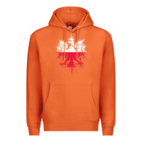 Carrot polish eagle  polish pride  polish flag  polish t shirt Premium Hoodie - linhVisuals