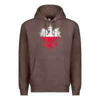 Coffee polish eagle  polish pride  polish flag  polish t shirt Premium Hoodie - linhVisuals