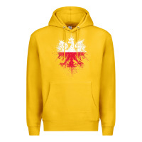 Lemon polish eagle  polish pride  polish flag  polish t shirt Premium Hoodie - linhVisuals